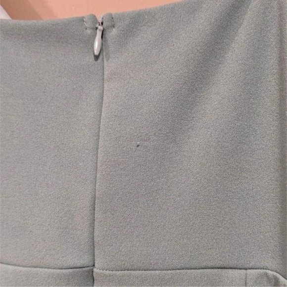 Altar'd State Ruffle Mini Dress Womens M Green Party Cocktail Formal Fairy - Picture 11 of 12